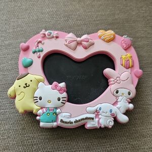 Sanrio Pink Heart Frame Small Hello Kitty Cinnamaroll My Melody